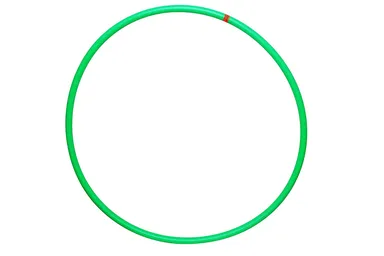 Fitfix® Welded Hula Hoop for Fitness | Hula Hoop for Boys, Girls and Kids | 22 inch Diameter Exercise Ring | Multi Color | Includes Carry Bag for Easy Portability thumbnail 0