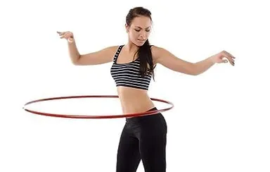 Fitfix® Welded Hula Hoop for Fitness | Hula Hoop for Boys, Girls and Kids | 22 inch Diameter Exercise Ring | Multi Color | Includes Carry Bag for Easy Portability thumbnail 3