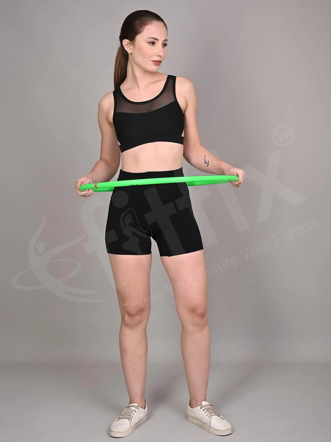 Fitfix® Welded Hula Hoop for Fitness | Hula Hoop for Boys, Girls and Kids | 22 inch Diameter Exercise Ring | Multi Color | Includes Carry Bag for Easy Portability image 9