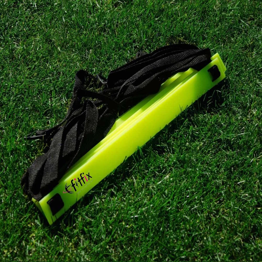 Fitfix® Football Agility Ladder 8 Meter, Soccer Training Cones Pack of 12 | Super Speed Agility Ladder, Field Cone Markers for Track and Field Sports Training (Pack of 20) image 3
