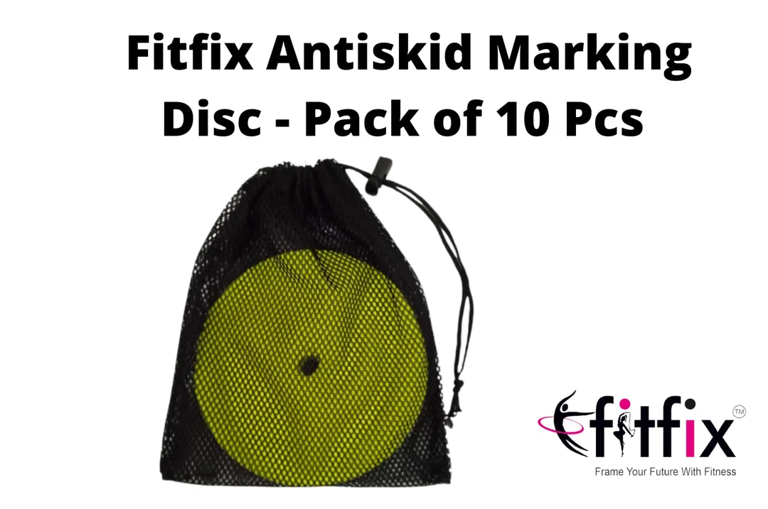 Fitfix TPE Sports Poly Spot Flat Cones, Soccer Training Equipment, Agility Practice Markers  image 3