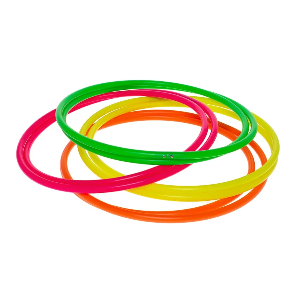 Fitfix 36-Inch Collapsible Hula Hoop for Adults and Kids | Lightweight, Portable Fitness Hoop with Carry Bag | Ideal for Exercise, Yoga, and Travel | Pack of 2 image 3