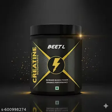 BEETAL Creatine 100g | Creatine Monohydrate Powder for Muscle Growth and Fitness | Vegan Creatine Supplement thumbnail 2