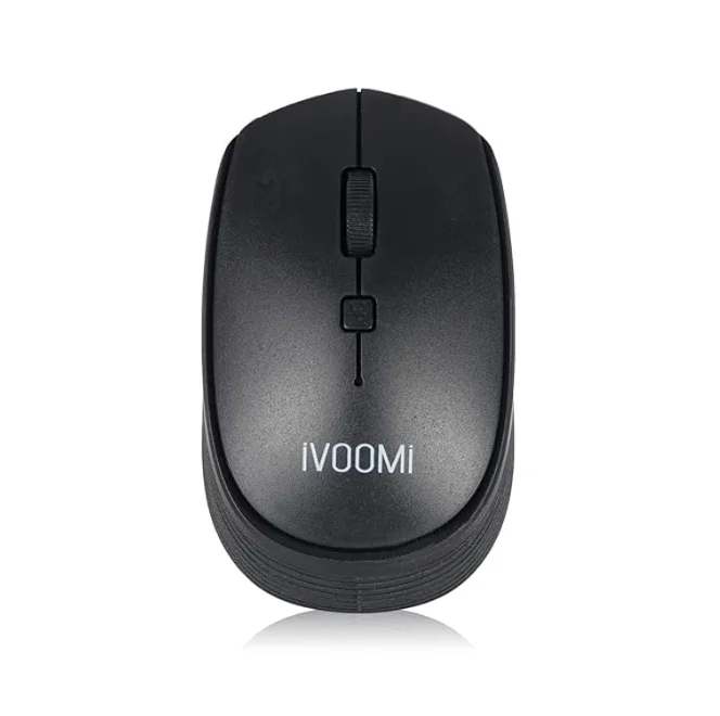 iVOOMi Spice IV-101KMC Wireless| Spill-Resistant| Plug & Play Keyboard & Mouse Combo| Black – Perfect for Home & Office Use image 5