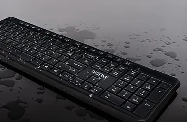 iVOOMi Spice IV-101KMC Wireless| Spill-Resistant| Plug & Play Keyboard & Mouse Combo| Black – Perfect for Home & Office Use thumbnail 5