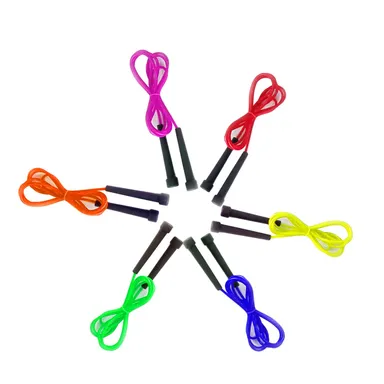 Skipping Rope for Men |Women & Children |Tangle Free Speed Rope for Exercise |Workout & Weight Loss |Multicolor Adjustable PVC Skipping Rope for Kids thumbnail 3