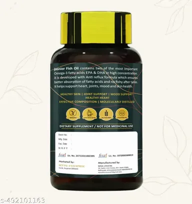 BEETAL Multivitamin & Fish Oil Combo | Omega-3 1000mg, Probiotics, 60 Tablets + 60 Capsules thumbnail 2