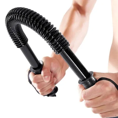 Power Twister Bar 20kg by Fitfix® | Chest, Shoulder, Forearm, Bicep & Arm Strengthening Exercise Bar with Long Handle | Ideal for Beginners thumbnail 2