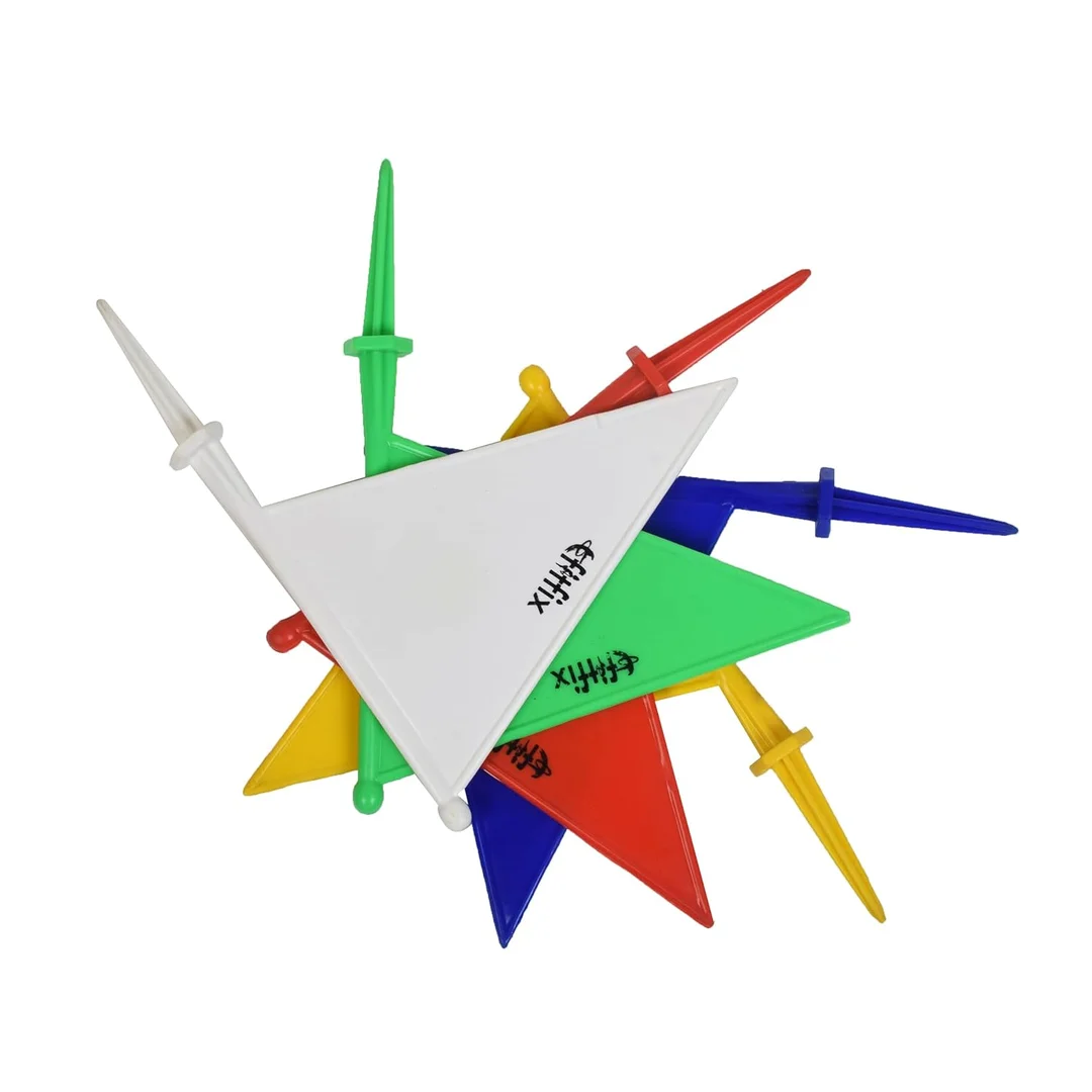 Fitfix Boundary Flag for Marking Cricket, Football and More | Set of 10 Green Sports Flags image 2