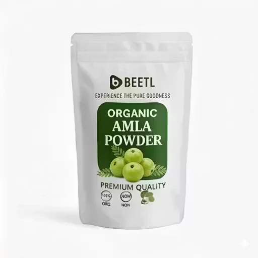 BEETAL Advance Amla Powder 200g | Best Organic Amla Powder for Hair Growth & Skin Care image 1