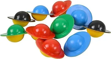 Fitfix™ Swimming Egg Flips Pack of 10 PS | ABS Material, Breathing Technique Training Tool for Kids and Adults, Swim Training Equipment Made in India thumbnail 4