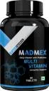 MADMEX Multivitamin Tablets 60 Veg Tablets Daily Immune Support Energy Booster with Probiotics Vitamins |Minerals for Men Women Daily Wellness Supplement in India image 1