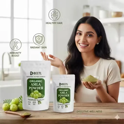 Beetal Amla Powder 100g | Herbal Natural Amla Powder for Hair Growth by BEETAL (Pack of 2) image 2