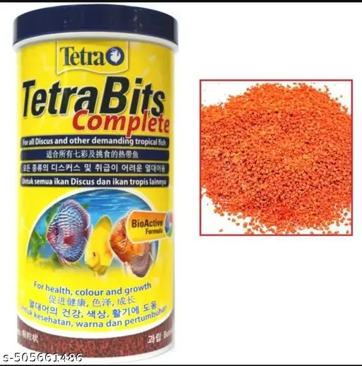 Tetra Bits Fish Food For Discus and Tropical Fish, 60gm (30gm x 2) image 3