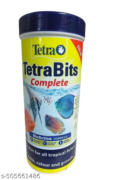 Tetra Bits Fish Food For Discus and Tropical Fish, 60gm (30gm x 2) thumbnail 3