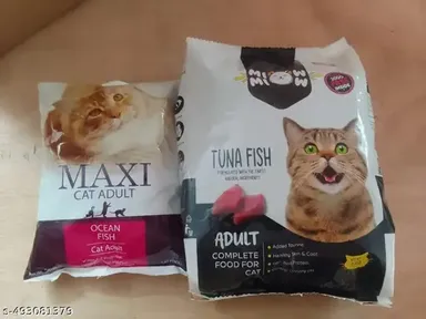 Taiyo Miow Miow Adult Tuna Fish Flavor Dry Cat Food 2.8kg | Complete and Balanced Diet for All Cat Breeds with Maxi 500gm | High-Protein Cat Food for Healthy Digestion thumbnail 0