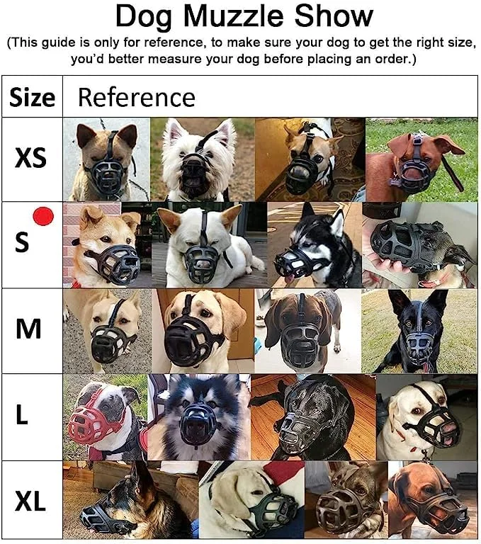 Dog Mouth Cover Muzzle | Adjustable Strap Bite Guard for Training Comfortable Padded Design | Quality Product for Dogs image 6