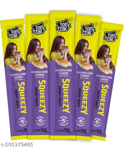 Grain Zero Signature Ocean Fish, Sardine & Mackerel Dry Mother & Kitten Cat Food + Toptail Creamy Cat Chicken Liver Treats 60gm Premium cat food Fort All cat Breeds. image 4