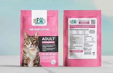 Fauna Pets High| Quality Adult Cat Food 1kg (1 Year & Above) | Omega Fatty Acids Taurine Complete & Balanced Dry Food for Cats thumbnail 1