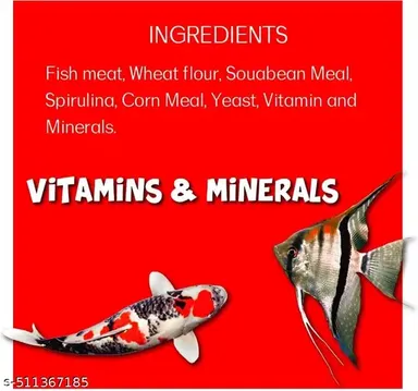 Taiyo Red Rose Colour Enhancer Fish Food 400gm Pack | Spirulina-Rich Pellets for Vibrant Koi and Tropical Fish thumbnail 2