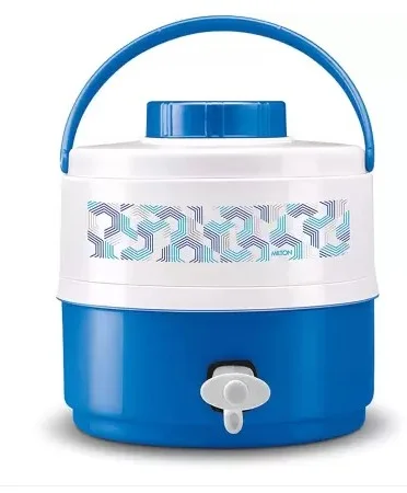 Milton Kool Musafir 5000 Blue 4.8L Insulated Leak-Proof Water Jug with Tap, Food Grade, Easy Grip, for Home, Travel, Picnic, Outdoor Use image 1
