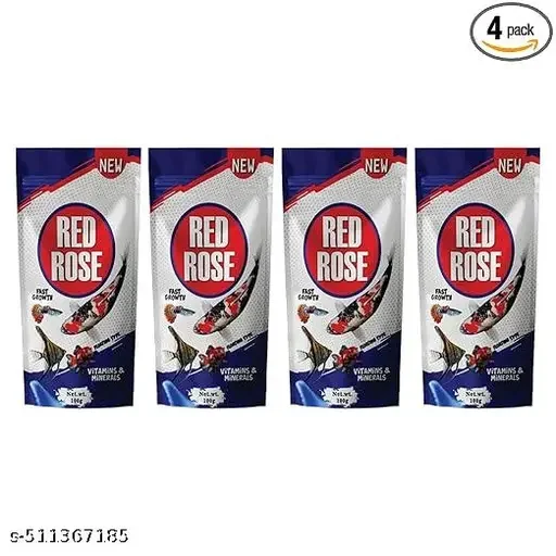 Taiyo Red Rose Color Enhancer Spirulina Fish Food – 400g Pack image 1