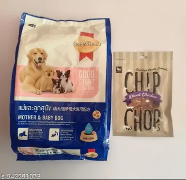Mother & Baby Dry Kibble Dog Food | Smart Heart | Puppy Starter, Pregnant Dogs Food, Lactating Mother Dog | Healthy Chicken Dog Treats, Easily Digestible, Suitable for All Breeds thumbnail 0