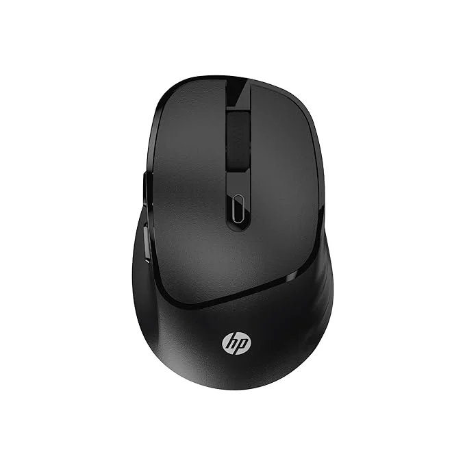 HP M120 Wireless Mouse| 2.4 GHz 6 Buttons, Optical Sensor| Ergonomic Design| USB-A Nano Dongle |1600 DPI. |(Black) image 1