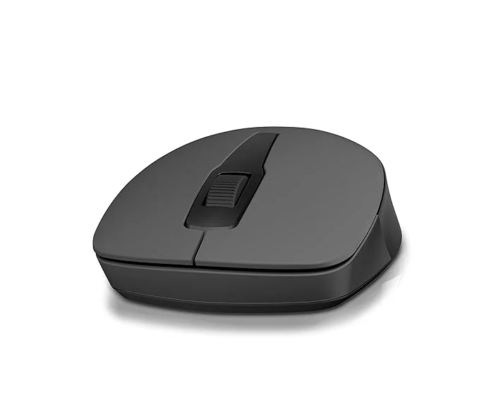 HP 150 Wireless Mouse |1600 DPI| 10m Range| Ambidextrous| Ergonomic Design with Rubber Grip| 2.4 GHz USB Dongle for PC & Laptop image 1