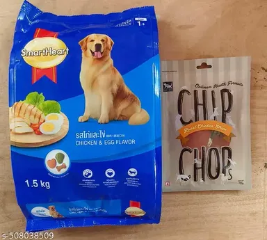 SmartHeart Adult Dry Dog Food Chicken Flavour 1.5Kg | Healthy Dog Treats and Training Snacks by SmartHeart thumbnail 0