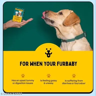 Chip Chops Roast Chicken Strips Dog Treats 70g | Furlicks Gut Health Supplement for Dogs & Cats | Probiotics, Digestive Enzymes, Oral Strips for Pet Digestion & Immunity thumbnail 2