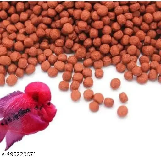 Horizone Royal Flowerhorn Daily Nutrition Fish Food 100G | Complete Nutrition for Flowerhorn Fish, Fast Growth & Palatability image 3