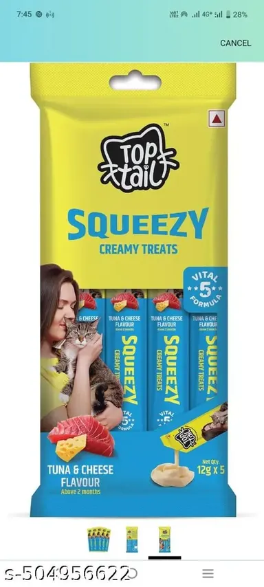Me-O Adult Dry Cat Food Persian Anti Hairball Formula 1.1kg | Toptail Tuna Cheese Cat Treats Squeezy Creamy Lickable Rich in Omega 3 6 Premium Cat Food For All Breeds thumbnail 2