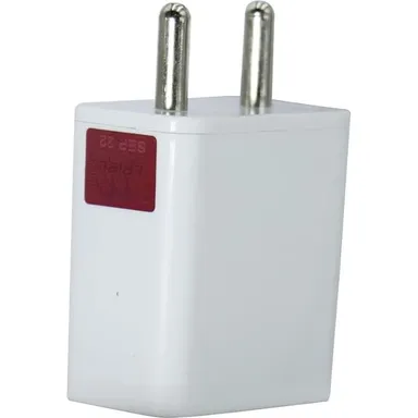 5V 2A Fast Charging Single USB Port Adapter | Universal USB Wall Charger for iOS and Android Devices | Without Cable, White - Fly Master thumbnail 2