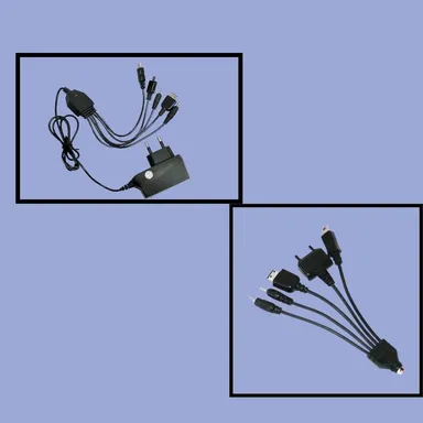 5 in 1 Universal Charger | Flymaster Multi-Device USB Charger with Cable | Portable Travel Charging Solution thumbnail 2