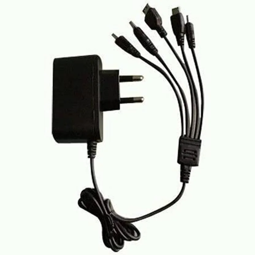 5 in 1 Universal Charger | Flymaster Multi-Device USB Charger with Cable | Portable Travel Charging Solution image 1