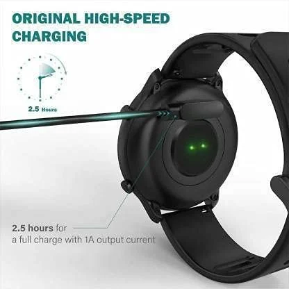 2 Pins Magnetic Suction Charger Cable | Flymaster Smartwatch Accessories | 0.5 m Magnetic Charging Cable for Smart Watches image 3