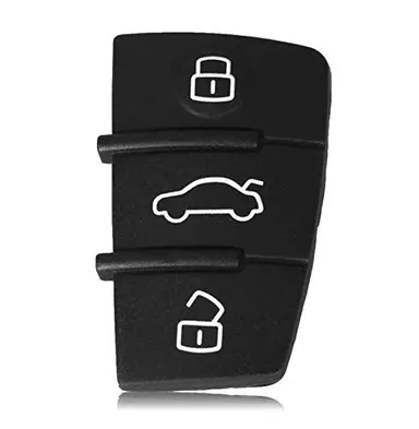 Audi Car Key Shell | Durable 3 Button Replacement for A2 A3 A4 A6 A6L A8 Q7 TT | Stylish Audi Key Fob Cover thumbnail 3