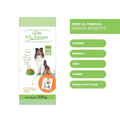  Dog Food I Q Formula 500gm | Smart Heart Wet Dog Food Puppy Chicken Flavor 80gm| Premium Dry Dog Food for All Breeds thumbnail 2