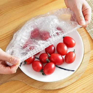 Fresh Keeping Bags Canning Lids | Reusable Elastic Food Storage Covers Fly Master | Plastic Sealing Stretch Adjustable Bowl Lids Universal Kitchen Wrap Seal Bags thumbnail 0