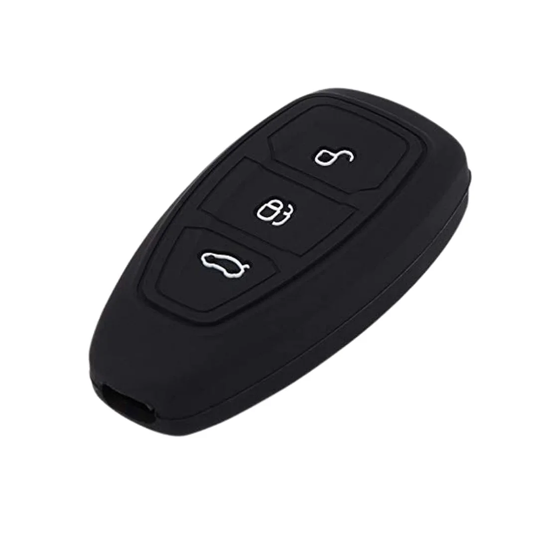 Ford EcoSport Key Cover | Fly Master Car Accessories | Protects and Decorates Car Key Fob image 1