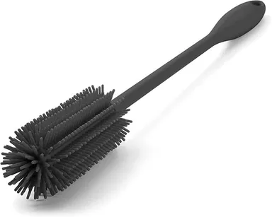 Silicone Bottle Brush | Water Bottle Cleaner Brush Fly Master | Long Handle for Narrow Neck Bottles Tumblers Flask Glassware thumbnail 1