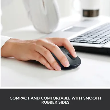 Logitech M235 Wireless Mouse |1000 DPI Optical Tracking, 12-Month Battery Life |Grey thumbnail 1