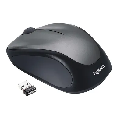 Logitech M235 Wireless Mouse |1000 DPI Optical Tracking, 12-Month Battery Life |Grey thumbnail 4