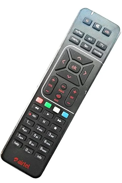 Airtel DTH Remote for SD|HD|HD Recording Compatible Televisions | Digital TV Accessories | Easy Remote Access for Digital TV Viewing - Fly Master image 2