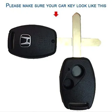 Honda City, Civic, Jazz, Mobilio, Amaze, CR V, Brio Key Cover | Durable Car Accessories | Scratch |Resistant Key Fob Protector | Fly Master thumbnail 2