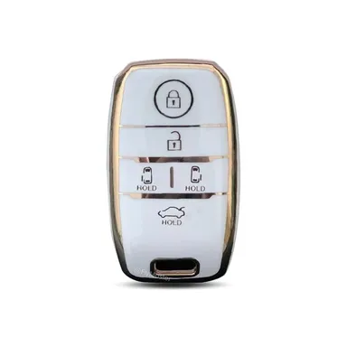 KIA Carnival Key Fob Cover | Car Accessories by Fly Master | Protects and Decorates Your Car Key thumbnail 0