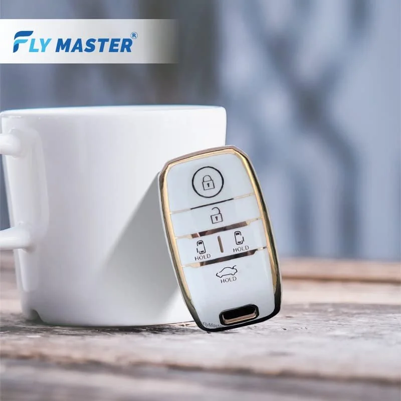KIA Carnival Key Fob Cover | Car Accessories by Fly Master | Protects and Decorates Your Car Key image 2