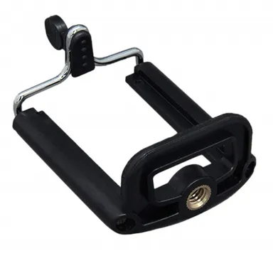 Fly Master Mobile Holder for Tripod| Adjustable Bracket Selfie Stick Mount  Universal Smartphone Tripod Adapter thumbnail 1