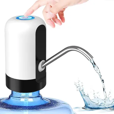 Automatic Water Dispenser Pump for 20L Water Bottle | Portable with C Type Charging Cable